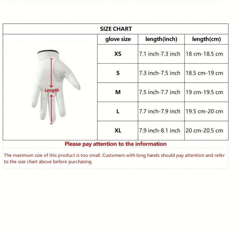 Left Hand Golf Glove in Soft Sheepskin Leather with Anti Slip Grip and Breathable Comfortable Fit — photo 14
