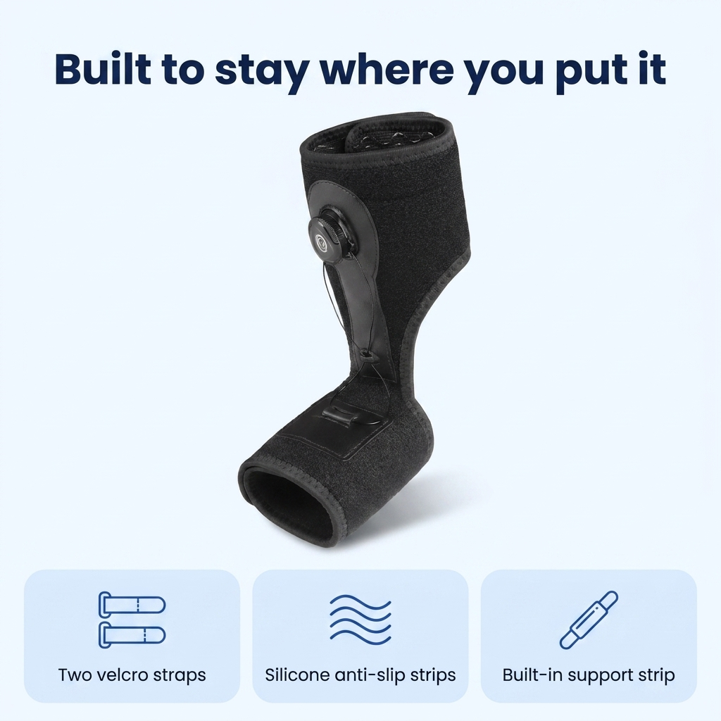Adjustable Ankle Support Brace with Dial Tension System — photo 5