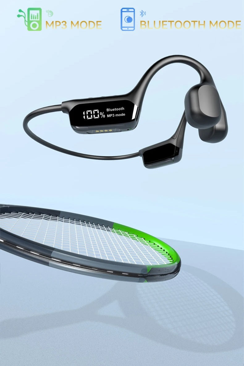Waterproof Bone Conduction Swimming Headphones – Bluetooth 5.4 with Built-In MP3 Player & 32GB, IPX8, 4 Colours — photo 6