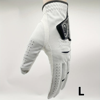 Left Hand Golf Glove in Soft Sheepskin Leather with Anti Slip Grip and Breathable Comfortable Fit — photo 4