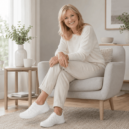 Orthopaedic Sparkle Knit Comfort Sneakers for Women - Chic Style & Support — photo 7