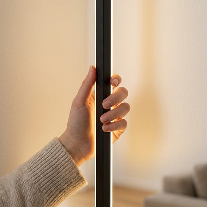 142 cm LED Corner Floor Lamp, Dimmable, 3 Light Colours, with Remote Control — photo 4