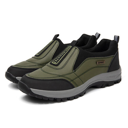 All-Day Comfort, Lace-Free Orthopedic Shoes Wide Toe Box, Non-Slip Grip