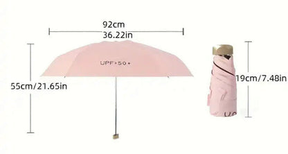 Mini Travel Umbrella – Ultra Compact Pocket Umbrella, 7.5 in Folded, Windproof, 8 Colours — photo 11