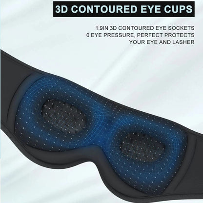 Slumblr® Bluetooth Sleep Mask with Headphones 3D Contoured Design — photo 6