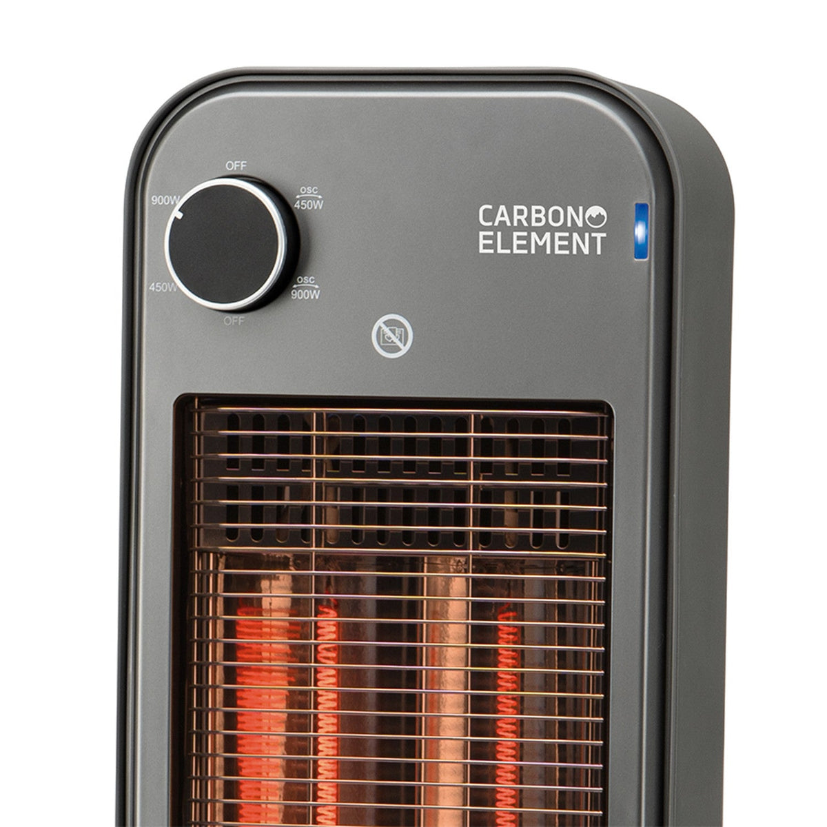 Noveen 900W Infrared Radiant Heater with 2 Heat Settings — photo 3