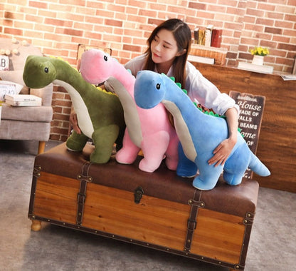 Giant Diplodocus Dinosaur Soft Toy, Plush Cuddly Stuffed Animal in Three Sizes and Three Colours — photo 12