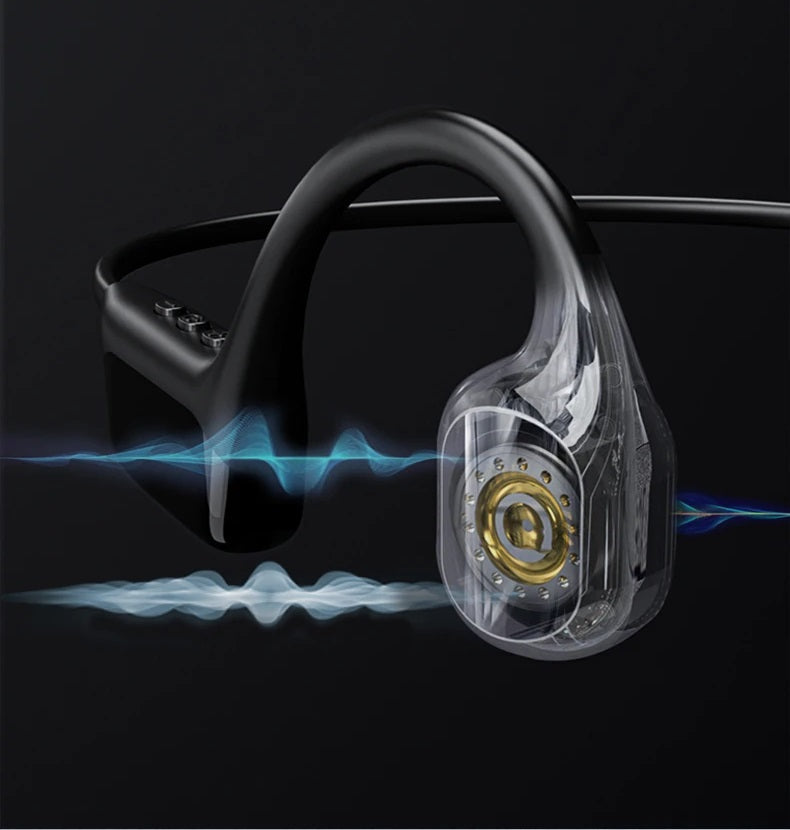Waterproof Bone Conduction Swimming Headphones – Bluetooth 5.4 with Built-In MP3 Player & 32GB, IPX8, 4 Colours — photo 7