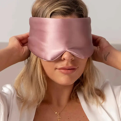 DREAMSILK Blackout Silk Sleep Mask - 100% Pure 19 Momme Mulberry Silk — photo 8