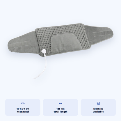 Electric Heating Pad Belt with 10 Heat Settings and Pocket — photo 7