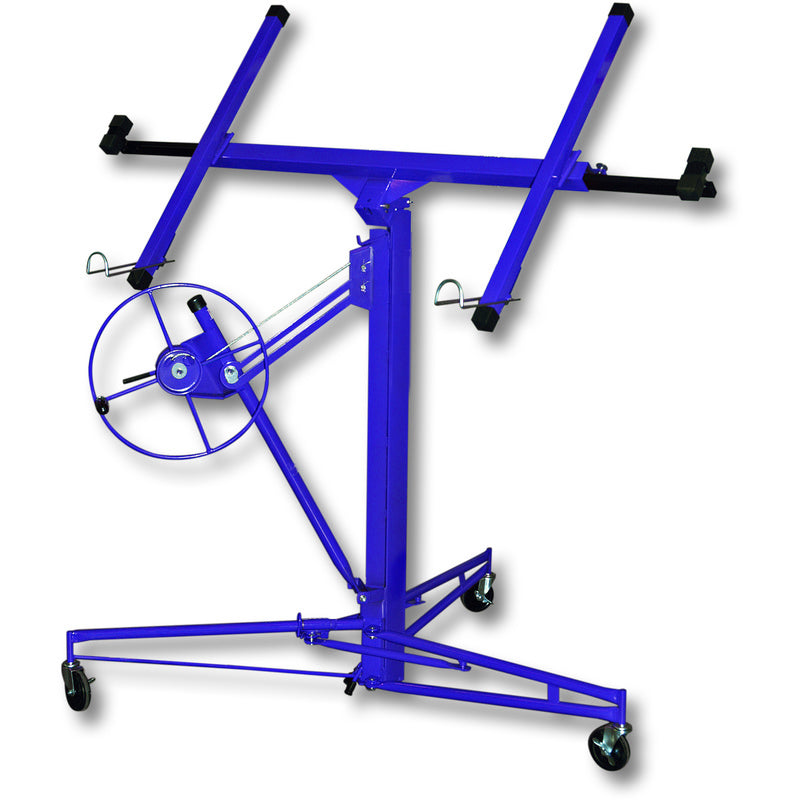 11 Ft Plasterboard Lifter with Rolling Casters Panel Hoist — photo 7