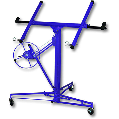 11 Ft Plasterboard Lifter with Rolling Casters Panel Hoist — photo 7