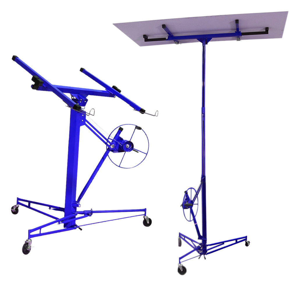 11 Ft Plasterboard Lifter with Rolling Casters Panel Hoist — photo 10