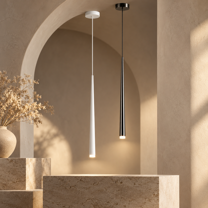 Adjustable Height Pendant Light Energy Efficient LED Design — photo 1