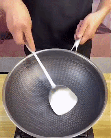 Stainless Steel Non-Stick Frying Pan – Scratch-Resistant Honeycomb Skillet, 7-Ply, Induction & Oven Safe, PFOA-Free — photo 10