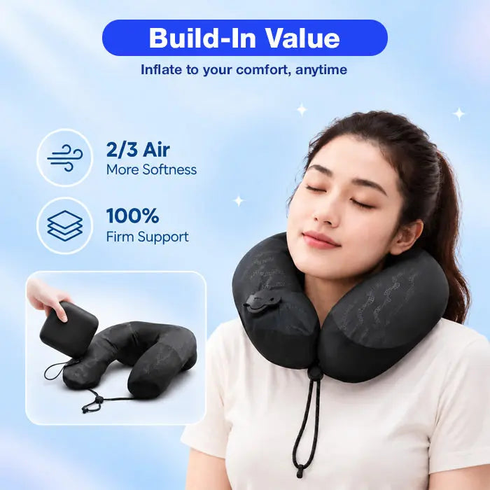 Slumblr® Portable Pocket Travel U-Shaped Pillow — photo 3