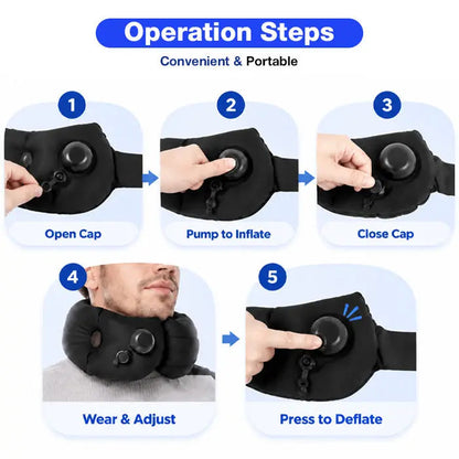 Slumblr® Portable Cervical U-Shaped Travel Pillow — photo 4