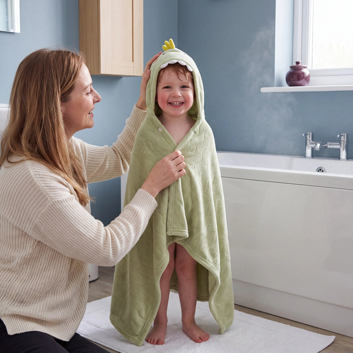 Melven Kids Hooded Bathrobe — photo 5