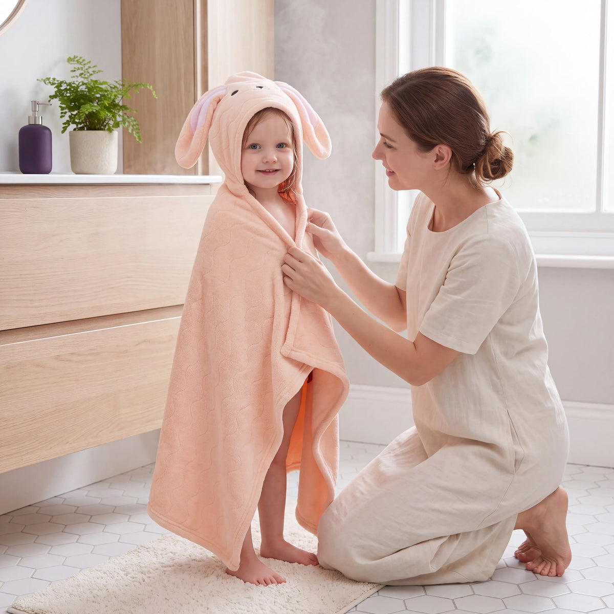 Melven Kids Hooded Bathrobe — photo 1