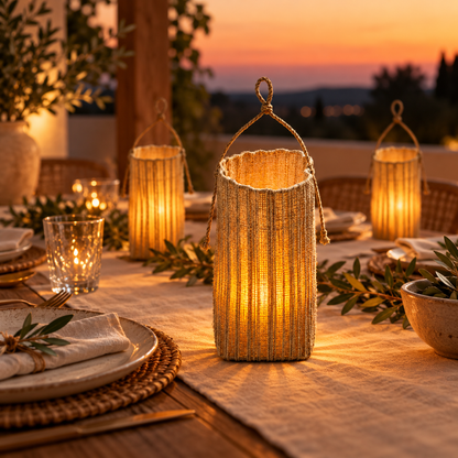Battery Operated Lantern Decorative Cordless Home Accent — photo 5