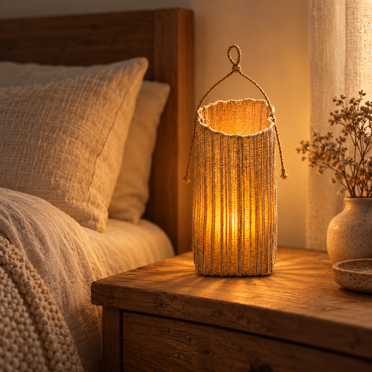Battery Operated Lantern Decorative Cordless Home Accent — photo 2