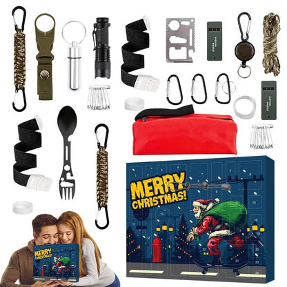 Outdoor Advent Calendar – 24 Camping & Bushcraft Gear Surprises, Christmas Gift for Hikers, Campers & Scouts — photo 4