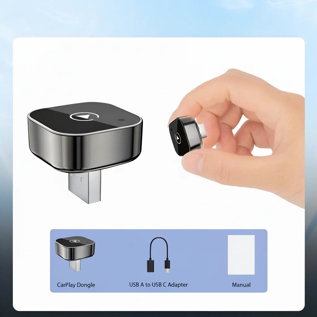 Wireless CarPlay & Android Auto Adapter, Plug and Play USB-C Dongle with Bluetooth 5.0 & WiFi — photo 13