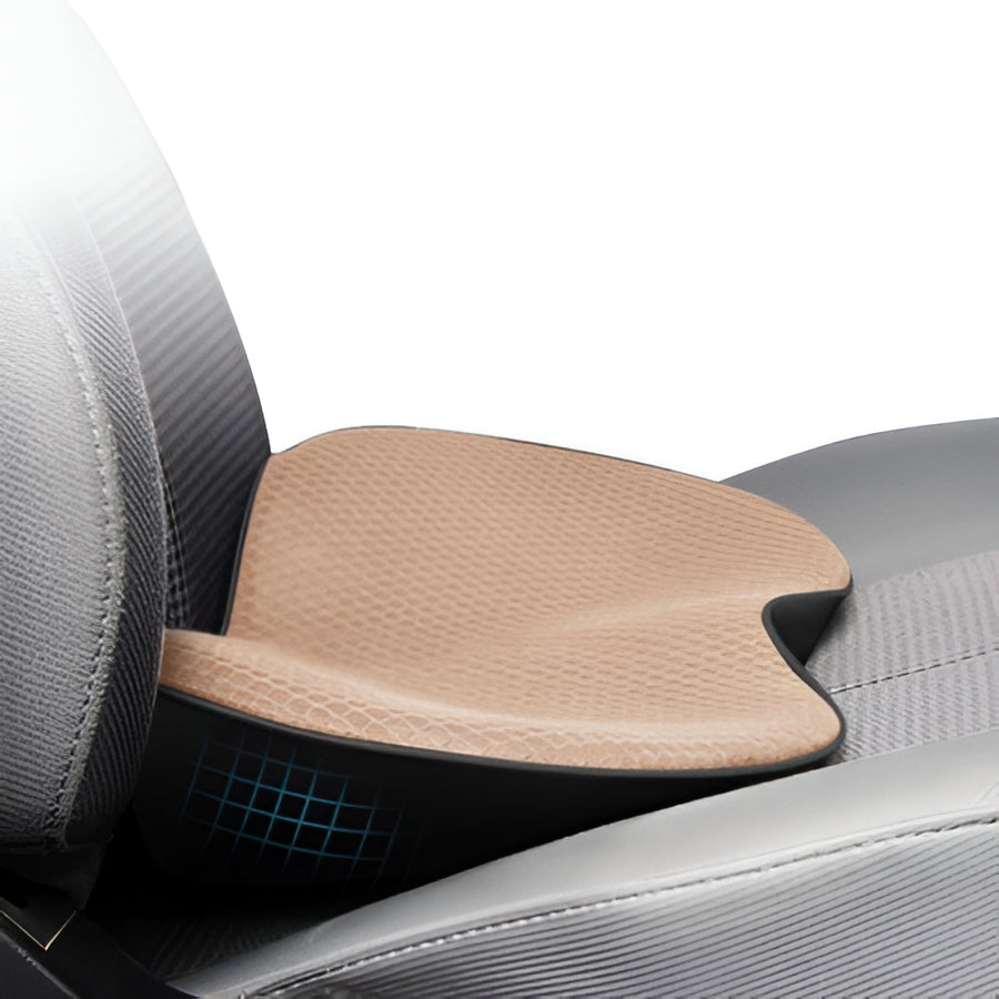 Memory Foam Car Seat Cushion with Breathable Washable Cover for Long Drives and Office Chairs — photo 9