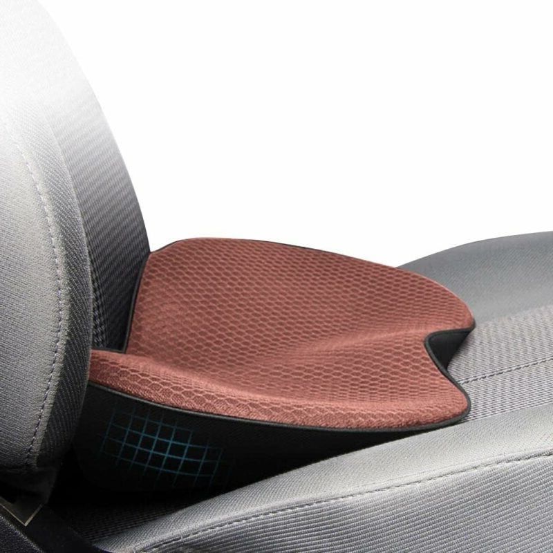 Memory Foam Car Seat Cushion with Breathable Washable Cover for Long Drives and Office Chairs — photo 10