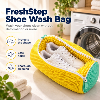 Shoe Washing Bag for the Washing Machine, Protects Sneakers and Reduces Banging — photo 1
