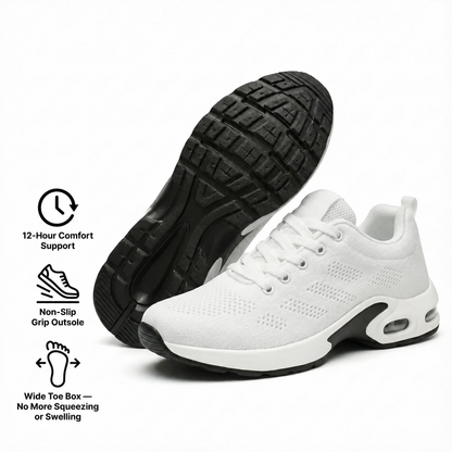Perdepo™ — 12-Hour Shift Shoes for All-Day Foot, Knee & Back Pain Relief