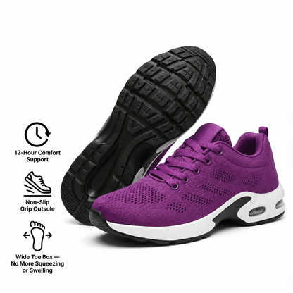 Perdepo™ — 12-Hour Shift Shoes for All-Day Foot, Knee & Back Pain Relief