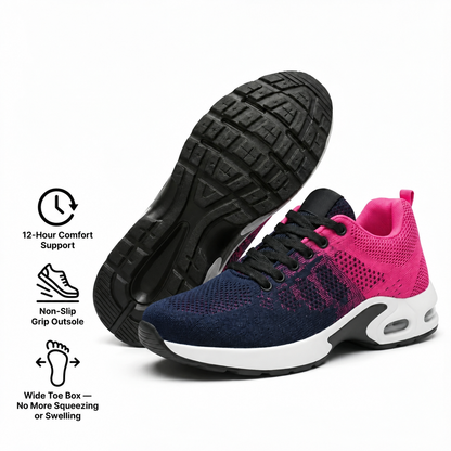 Perdepo™ — 12-Hour Shift Shoes for All-Day Foot, Knee & Back Pain Relief