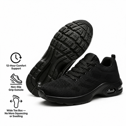 Perdepo™ — 12-Hour Shift Shoes for All-Day Foot, Knee & Back Pain Relief