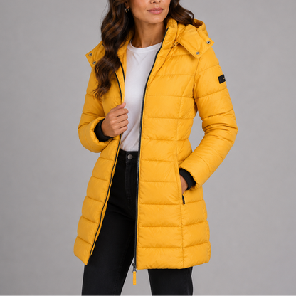 Women's Hooded Quilted Puffer Jacket — photo 2