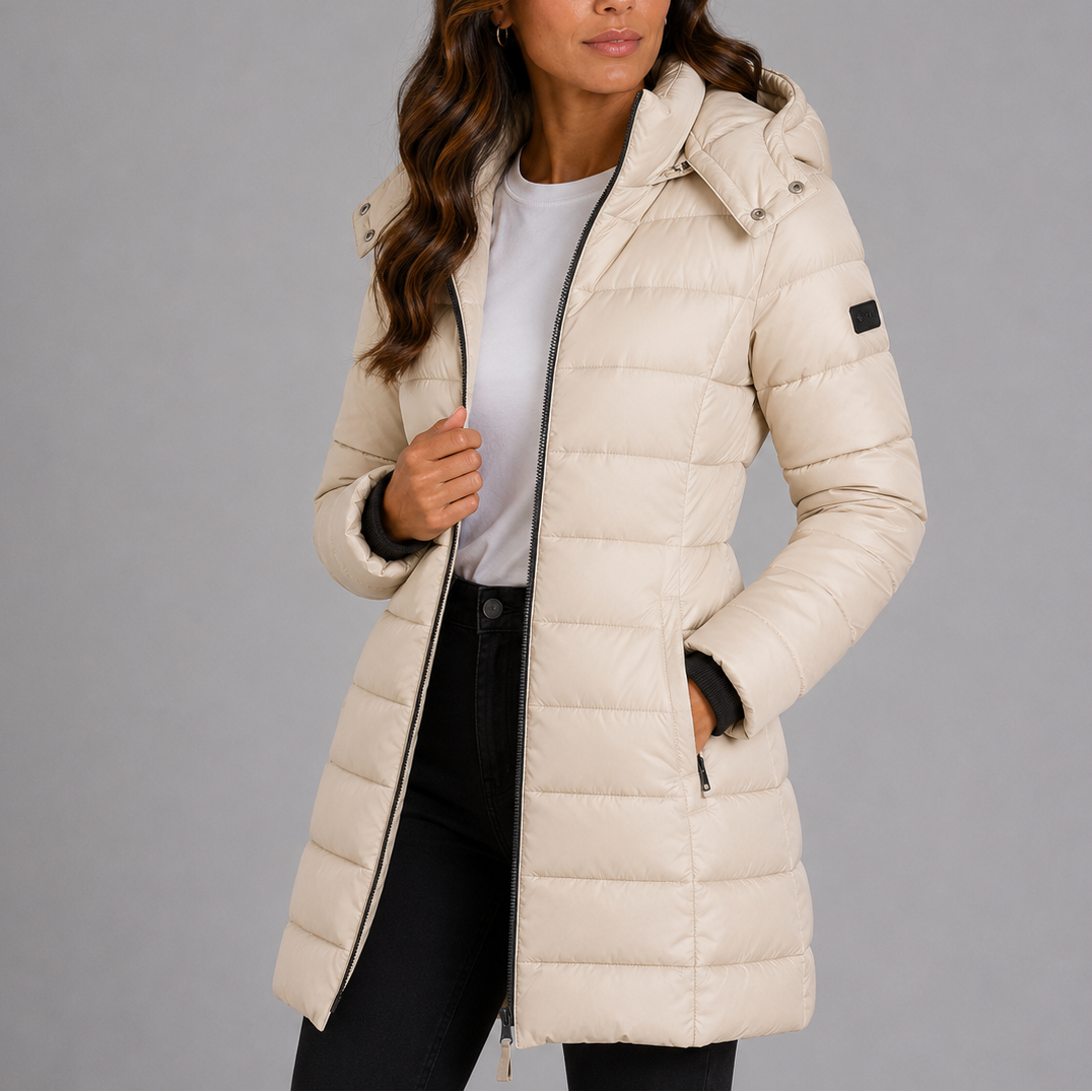 Women's Hooded Quilted Puffer Jacket — photo 4