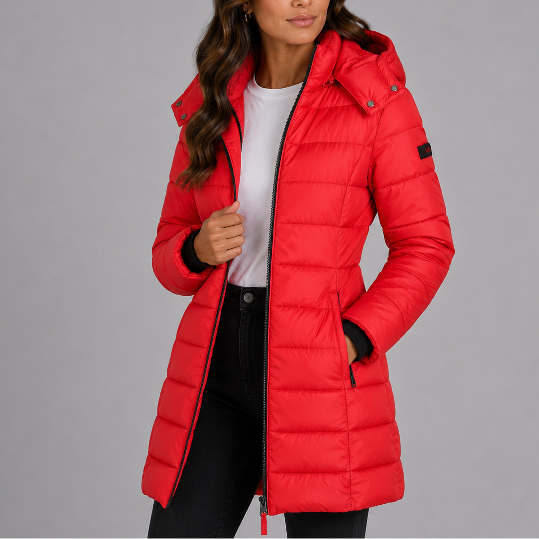 Women's Hooded Quilted Puffer Jacket — photo 5