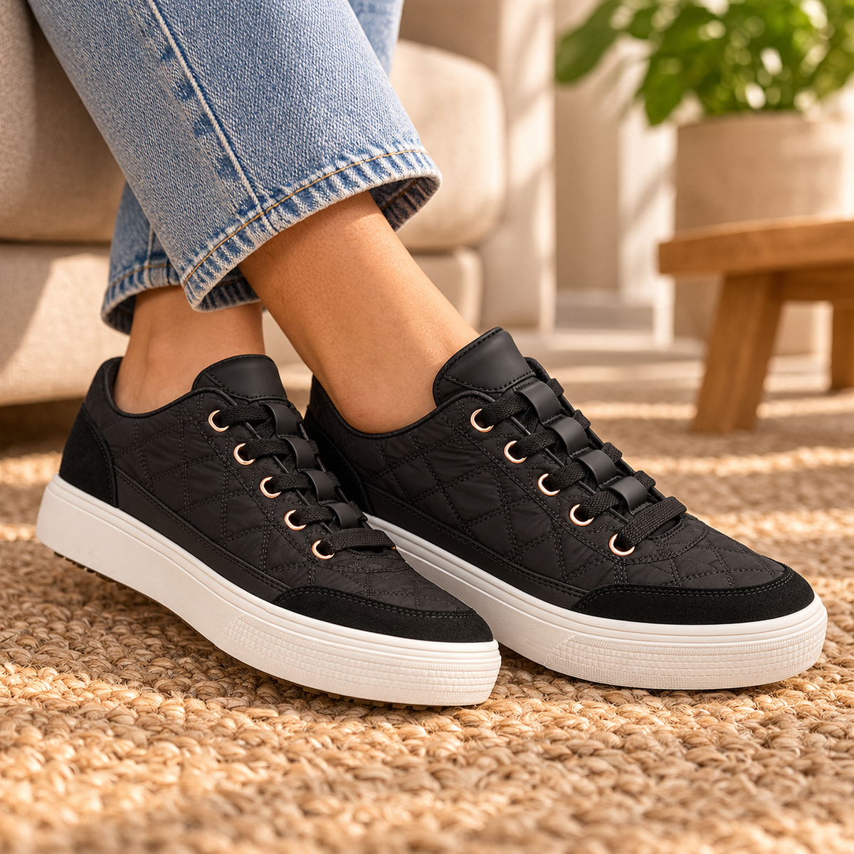 OrthoPath™ | Quilted Cloud Comfort Sneakers — photo 5
