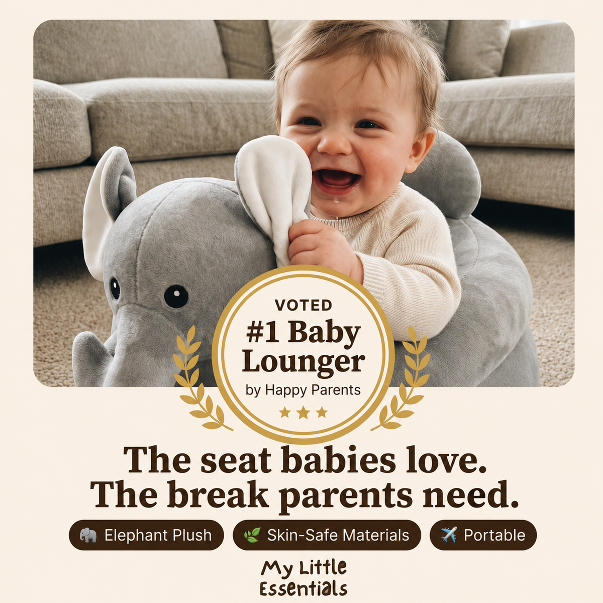 My Little Essentials™ Baby Lounger — photo 9