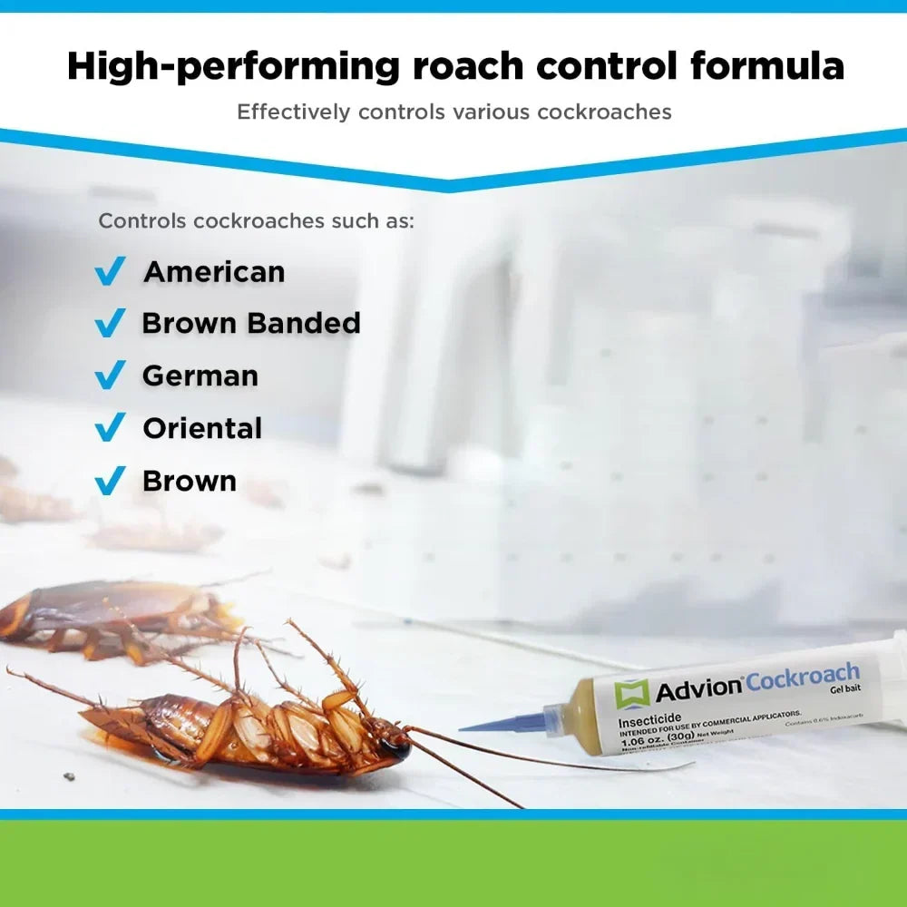 Cockroach Gel Bait Syringe — 0.6% Indoxacarb Formula — photo 5