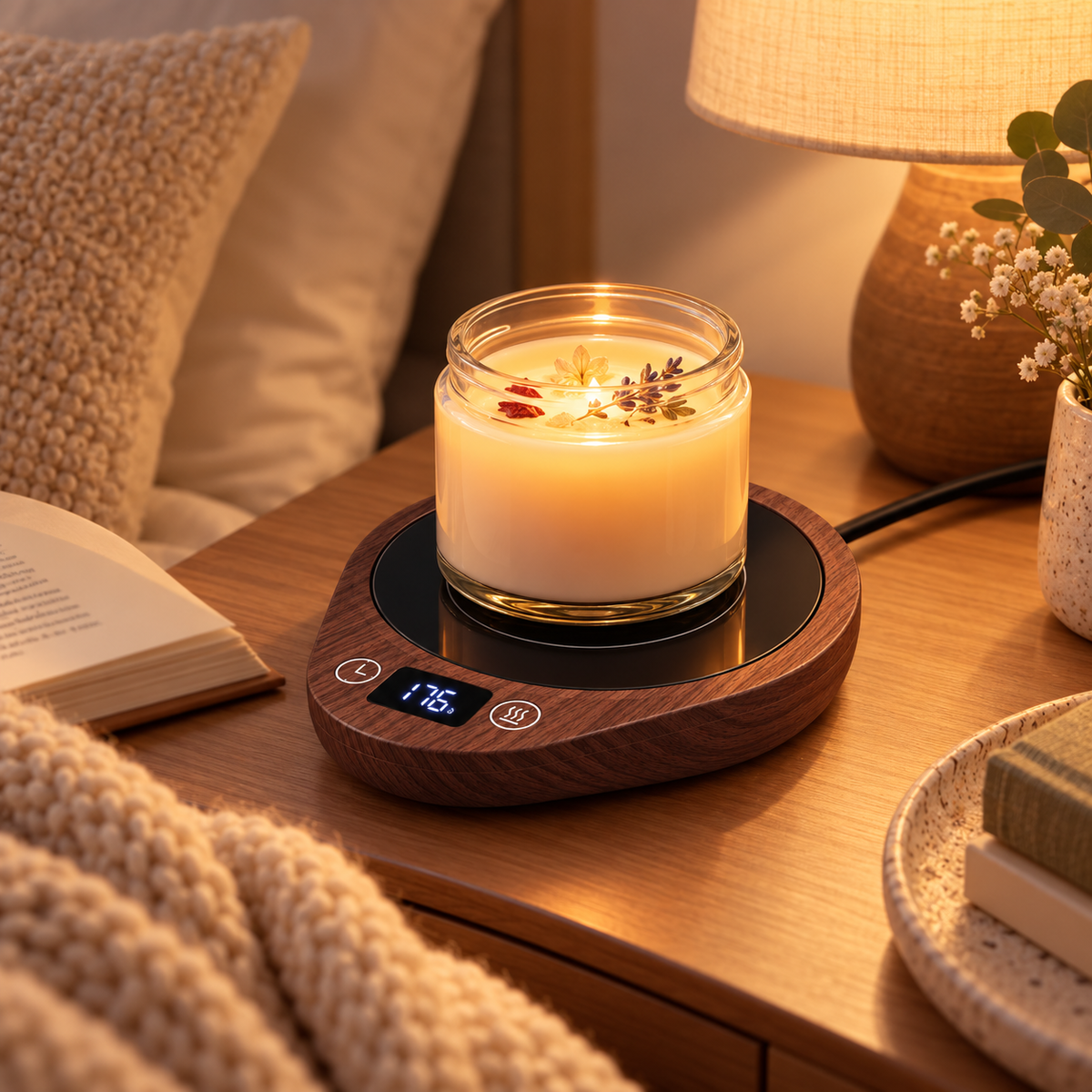 Coffee Mug Warmer with Temperature Control and Timer Function — photo 4