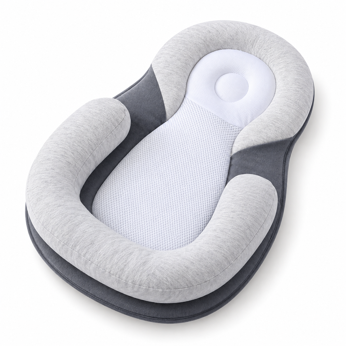 Colic Relief Ergonomic Baby Lounger Supportive Design — photo 3