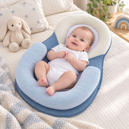 Colic Relief Ergonomic Baby Lounger Supportive Design — photo 6