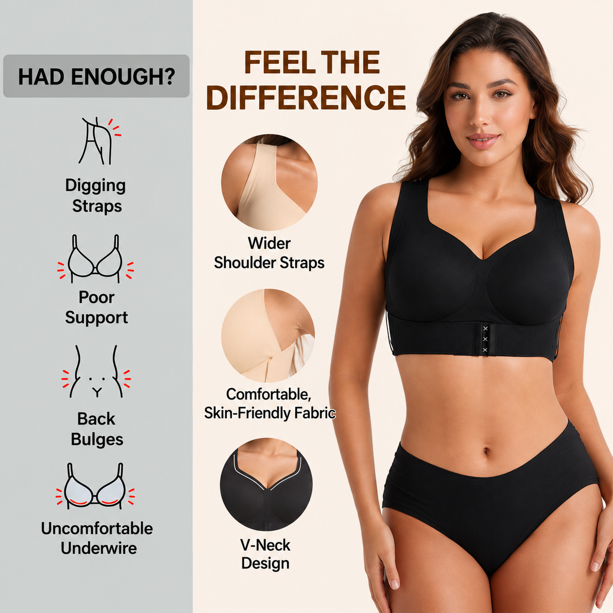 Supportive Posture-Correcting Bra — photo 2