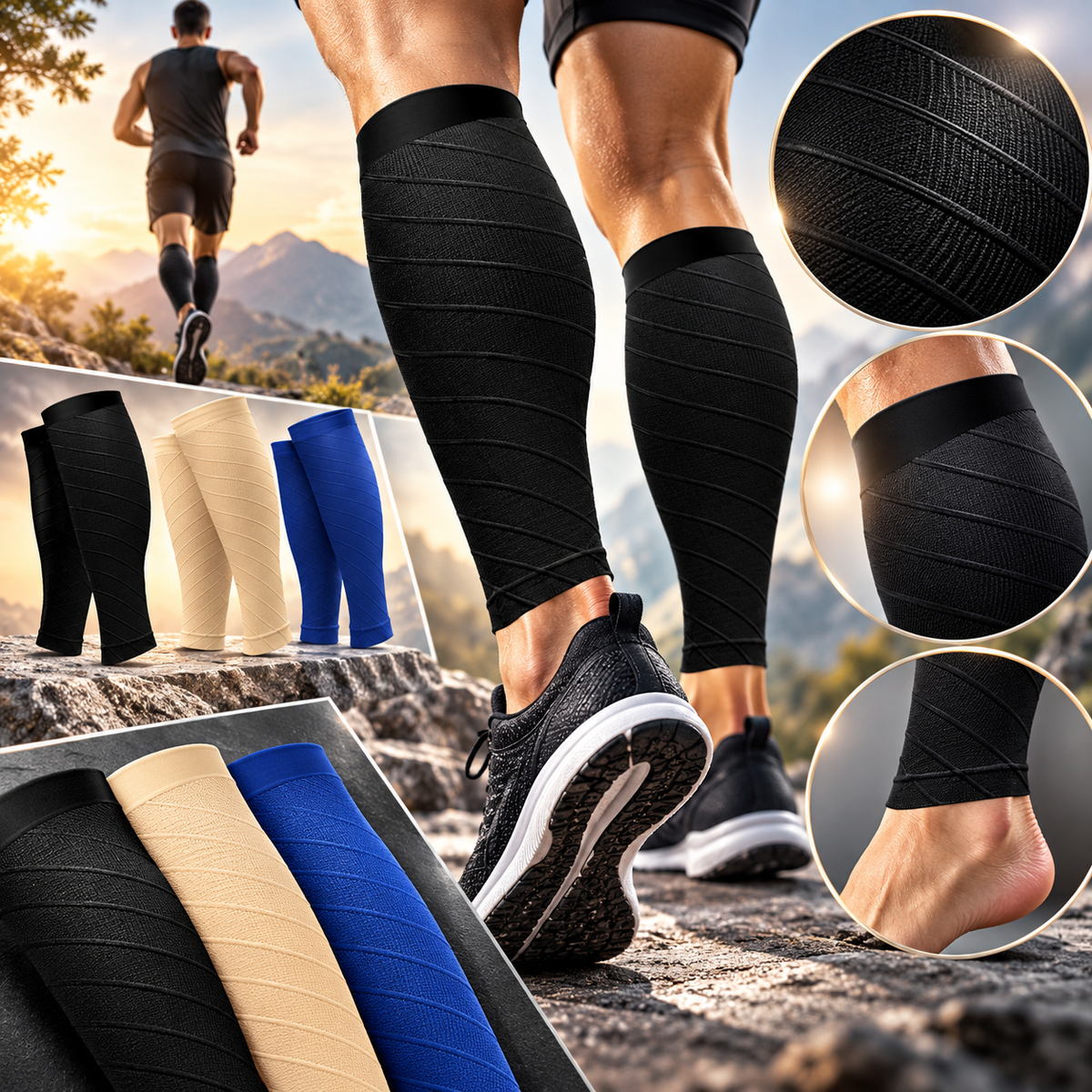 Compression Sleeves for Running Calf Leg Support — photo 5