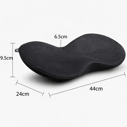 Memory Foam Car Seat Cushion with Breathable Washable Cover for Long Drives and Office Chairs — photo 8