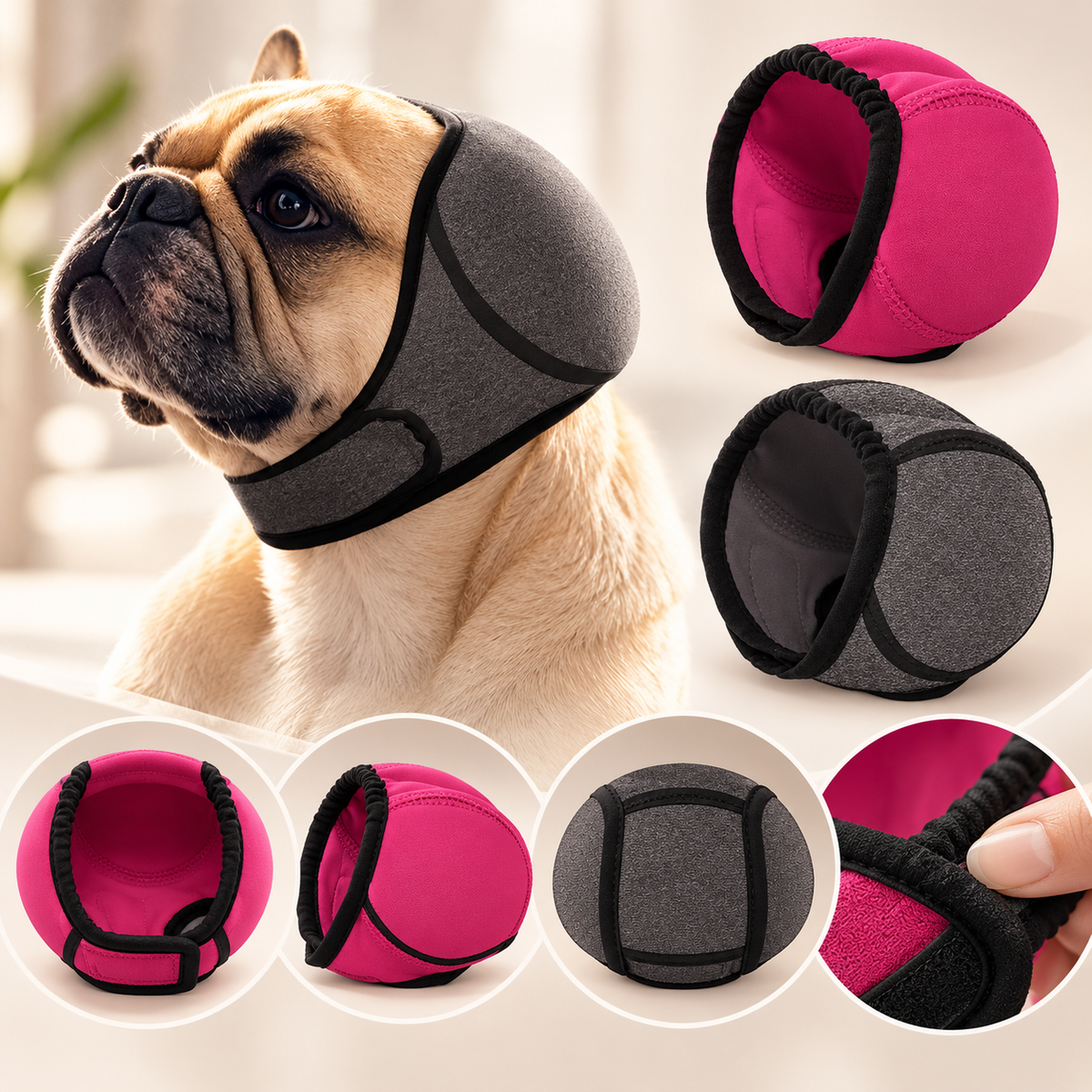 Dog Earmuffs for Fireworks and Thunderstorms - Waterproof Design — photo 5