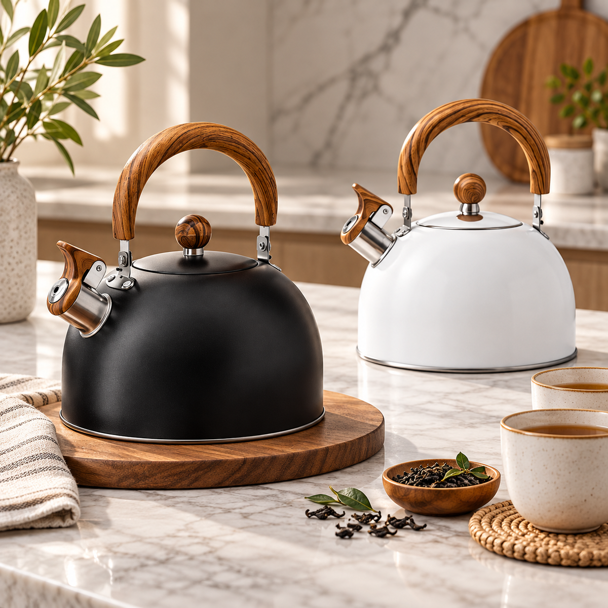 Durable Stainless Steel Kettle Large Capacity Tea Kettle — photo 1