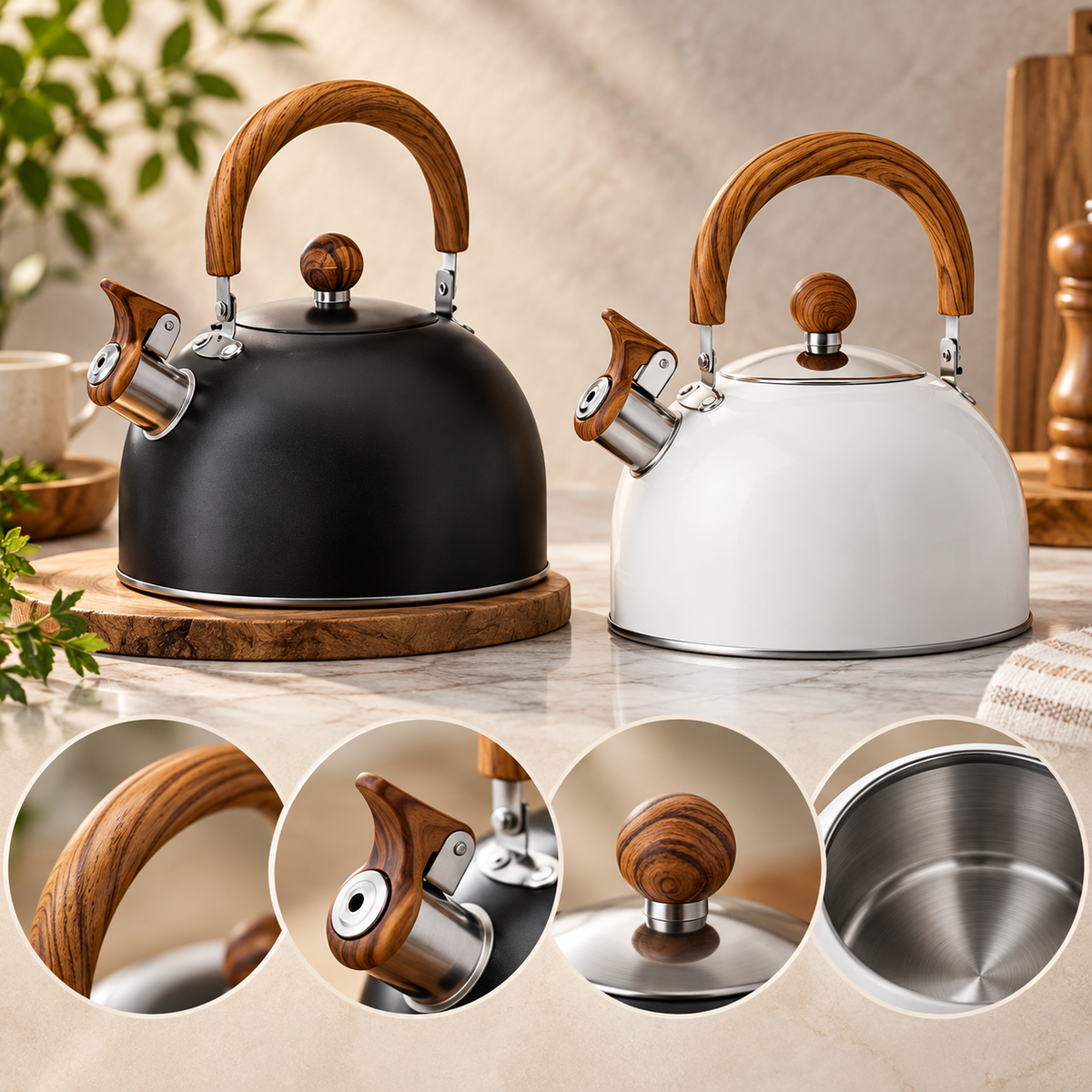 Durable Stainless Steel Kettle Large Capacity Tea Kettle — photo 5