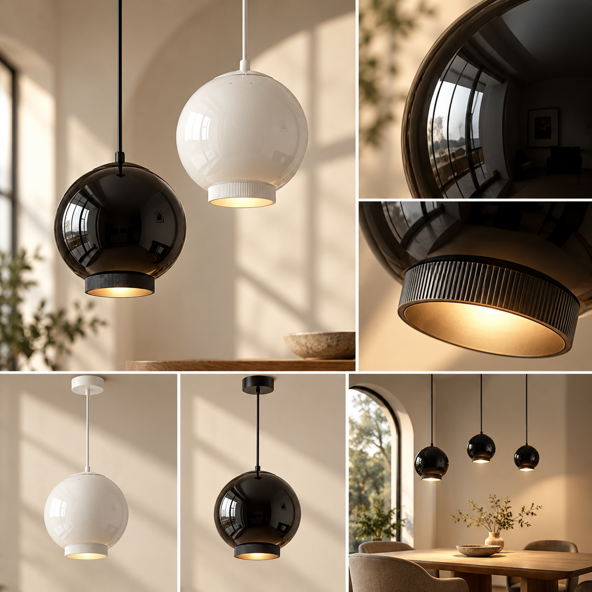 Energy Efficient Pendant Light Adjustable Modern Design — photo 5